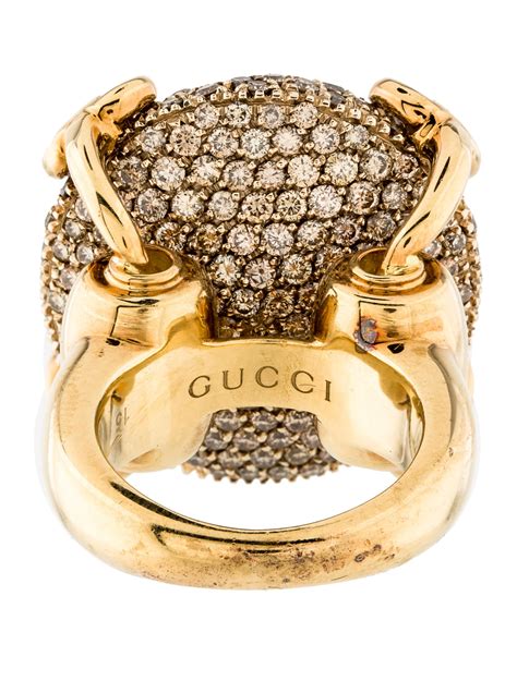 Gucci horsebit ring